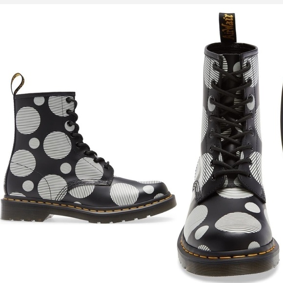 DR Martens 1460 Polka Dot Boots - Picture 6 of 6